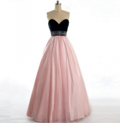 Donna Bridal krásné společenské a plesové šaty + SPODNICE ZDARMA Růžová světlá Velikost 40 kód 344