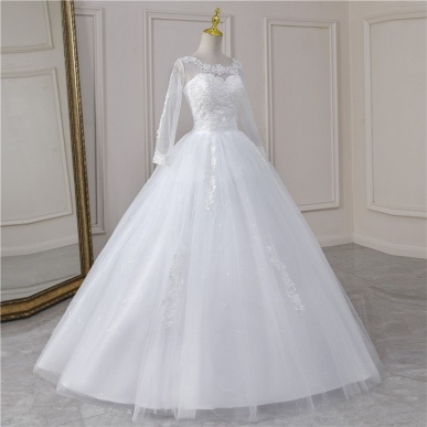 Donna Bridal svatební šaty s perličkami a originální třpytivou sukní + SPODNICE ZDARMA Ivory Velikost 32 kód 464