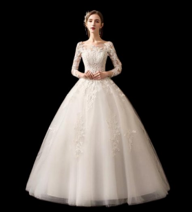 Donna Bridal nádherné svatební šaty s motýlky a krajkou na sukni + SPODNICE ZDARMA Ivory Velikost 32 kód 498