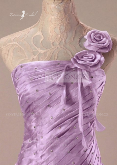 Donna Bridal princeznovské společenské a plesové šaty + SPODNICE ZDARMA Šeříková Velikost Vlastní velikost + 1 000,- kód 182