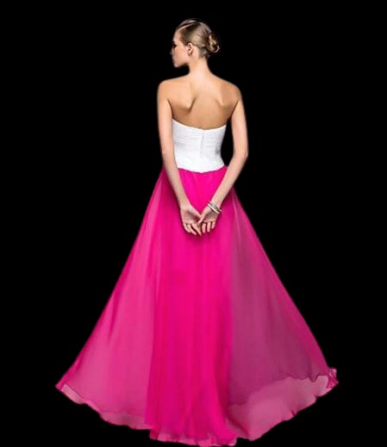 Donna Bridal dlouhé večerní šaty bez rukávu Mix barev - stejná jako na fotografii Velikost Vlastní velikost + 0,- kód 215