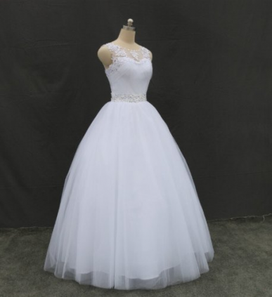 Donna Bridal romantické svatební šaty Bílá Velikost 32 kód 334