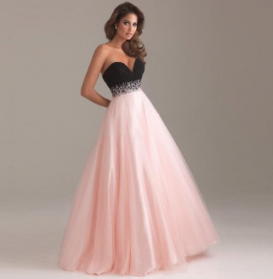 Donna Bridal krásné společenské a plesové šaty + SPODNICE ZDARMA Růžová světlá Velikost 40 kód 344