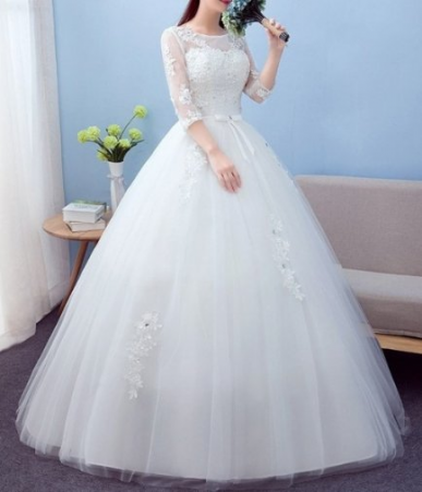 Donna Bridal svatební krajkové šaty Ivory 32 kód 377