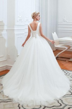 Donna Bridal nádherné princeznovké svatební šaty s princeznovskou sukní Bílá Velikost 32 kód 132