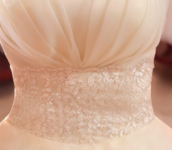 Mariage nice wedding dress + FREE Petticoat code 72 - Šampaň