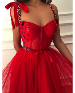 Donna Bridal Exkluzivní společenské šaty – květinový korzet & tylová sukně kód 392