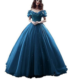 Donna Bridal nádherné princeznovské svatební/plesové šaty s 3D motýlky kód 166 - Inkoustová