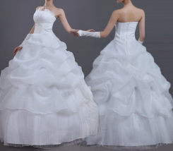 Mariage pěkné svatební šaty kód 72