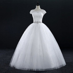 Donna Bridal svatební tylové šaty s opaskem + SPODNICE ZDARMA kód 73