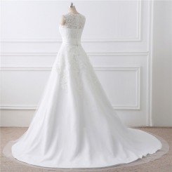 Donna Bridal svatební krajkové šaty 2v1 kód 113 - Bílá