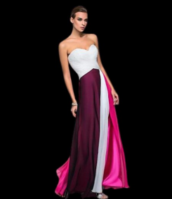 Donna Bridal dlouhé večerní šaty bez rukávu Mix barev - stejná jako na fotografii Velikost Vlastní velikost + 0,- kód 215