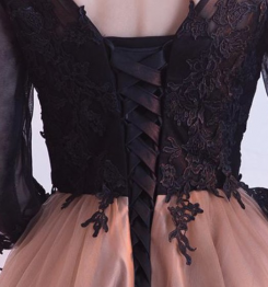 Donna Bridal krajkové koktejlové šaty na promoce kód 268 - Mix barev - stejná jako na fotografii