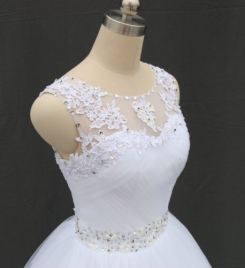 Donna Bridal romantické svatební šaty Bílá Velikost 32 kód 334