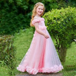 Donna Bridal stejné šaty pro maminku i dcerku TYL VZORNÍK LÁTEK (BEZ PŘÍPLATKU) Velikost PRO MAMINKU + HOLČIČKU kód 359