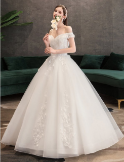 Donna Bridal princeznovské svatební šaty + SPODNICE ZDARMA kód 403 - Ivory